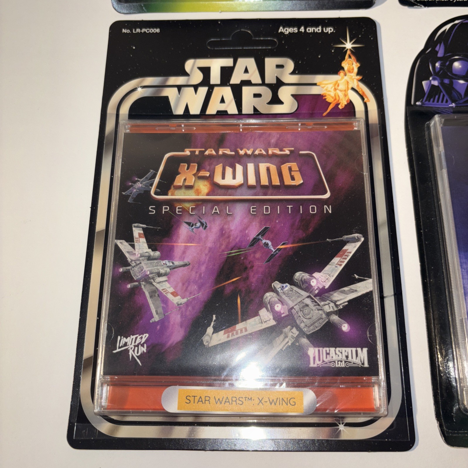 LOT OF 4 STAR WARS PHYSICAL PC LIMITED RUN GAMES CLASSIC EDITION X-WING NEW JEDI