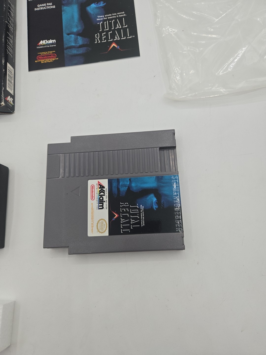 Total Recall (Nintendo Entertainment System, NES, 1990) Akklaim CIB & Tested