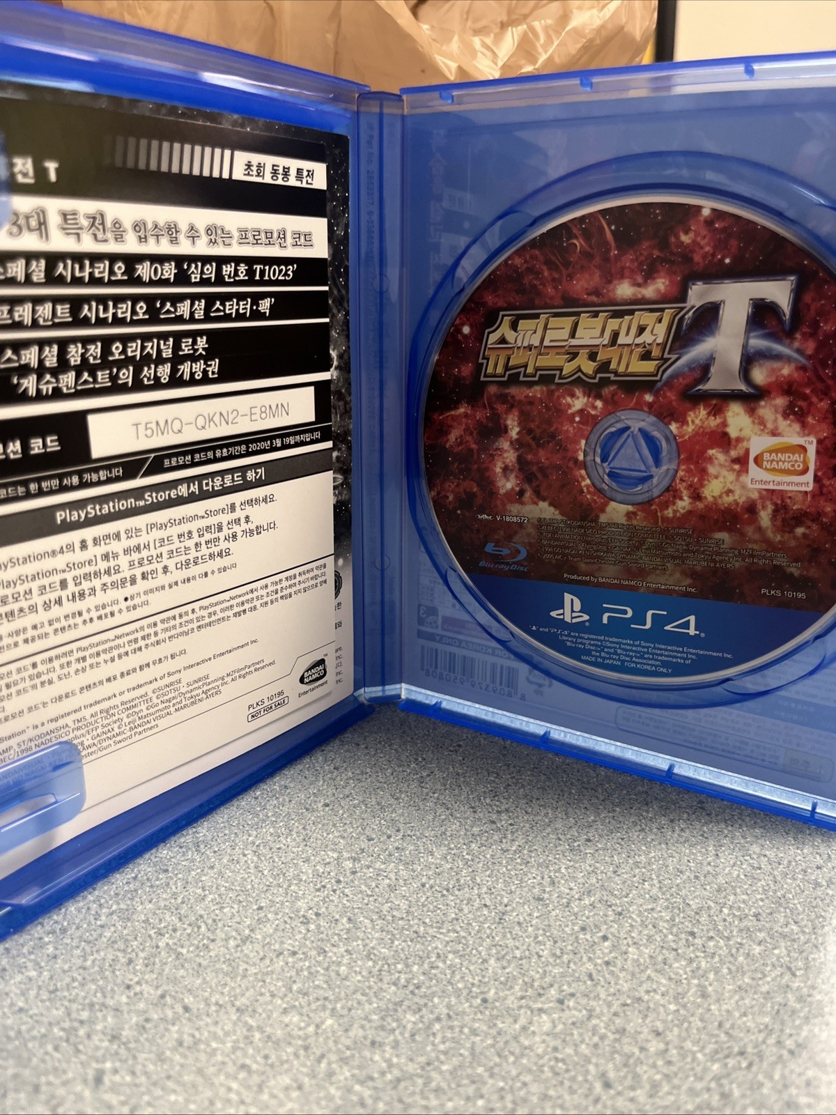PS4 Super Robot Wars T Korean Version