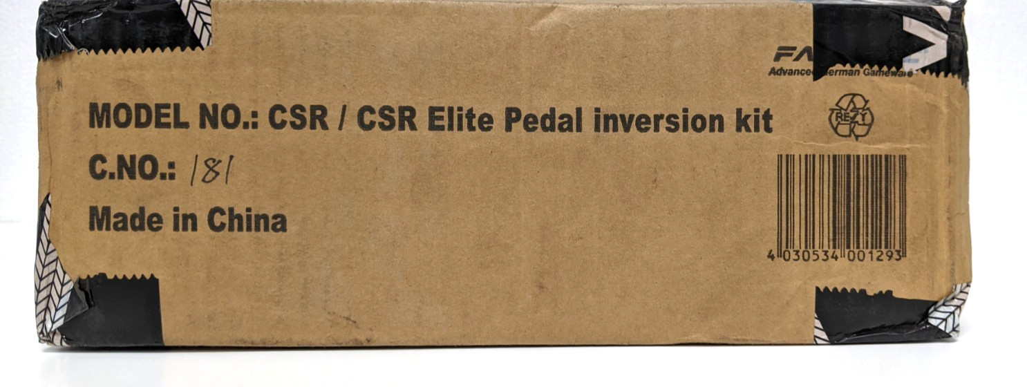 Fanatec Pedal Inversion Kit For CSR and CSR Elite Pedals