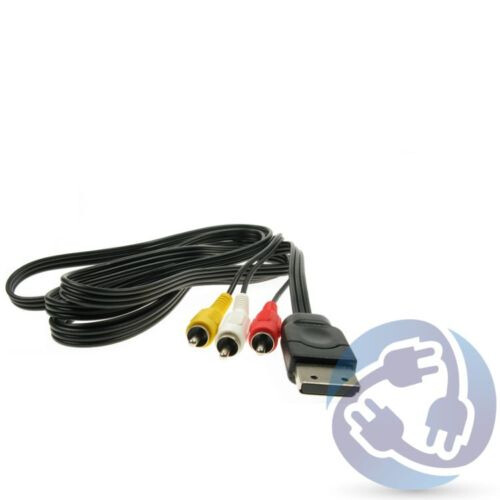 LOT – 10x AV Video Audio Composite RCA Cable Cord for Sega Dreamcast Console A/V