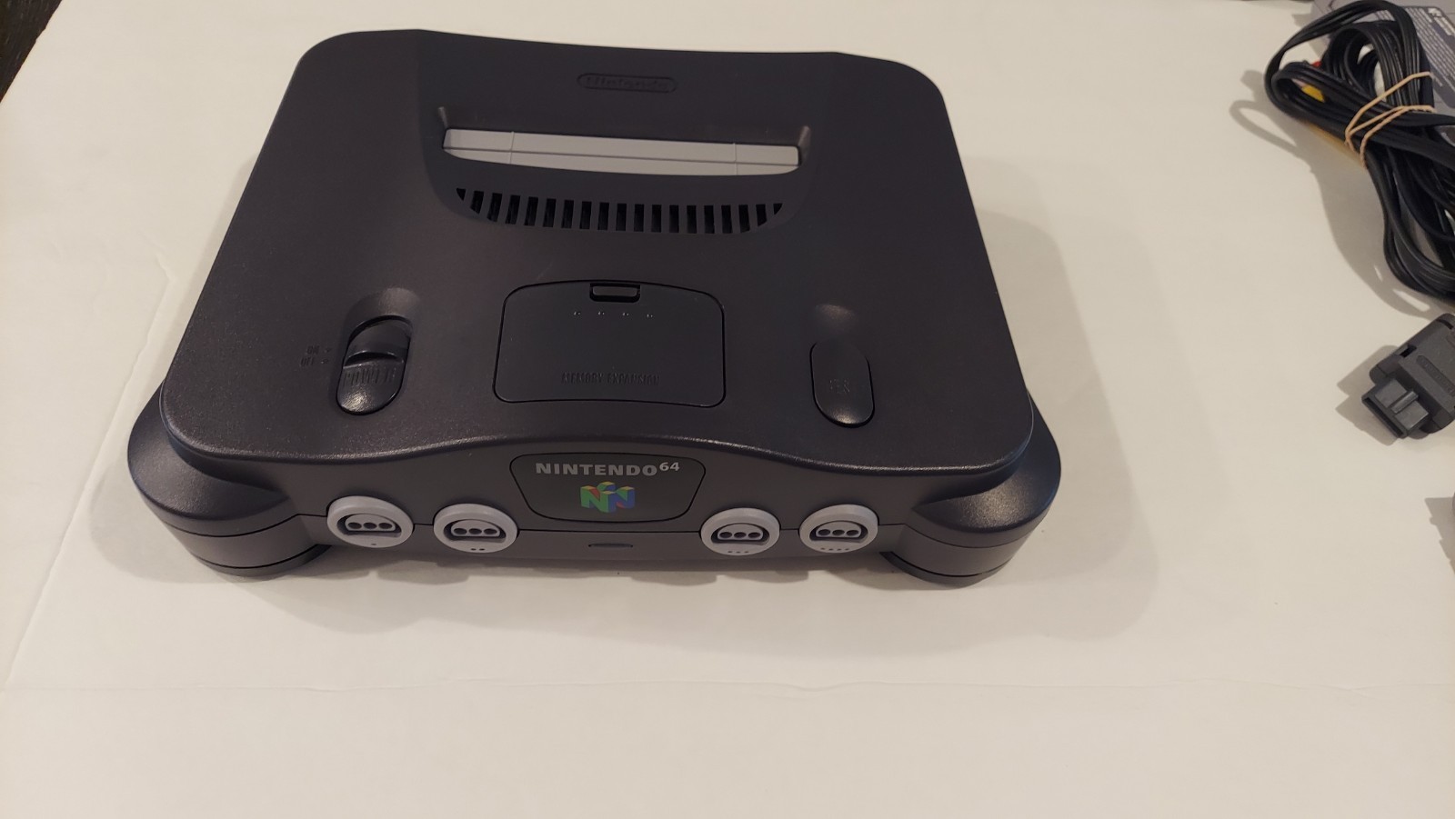 Nintendo 64 N64 Console Bundle w/ Controller, AV/Power Cables, NTSC-U Star Wars