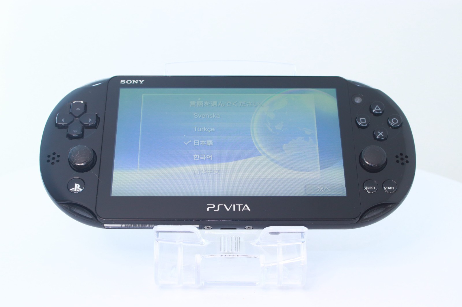 JP Game PS Vita PCH-2000 Black [ Rank：B]