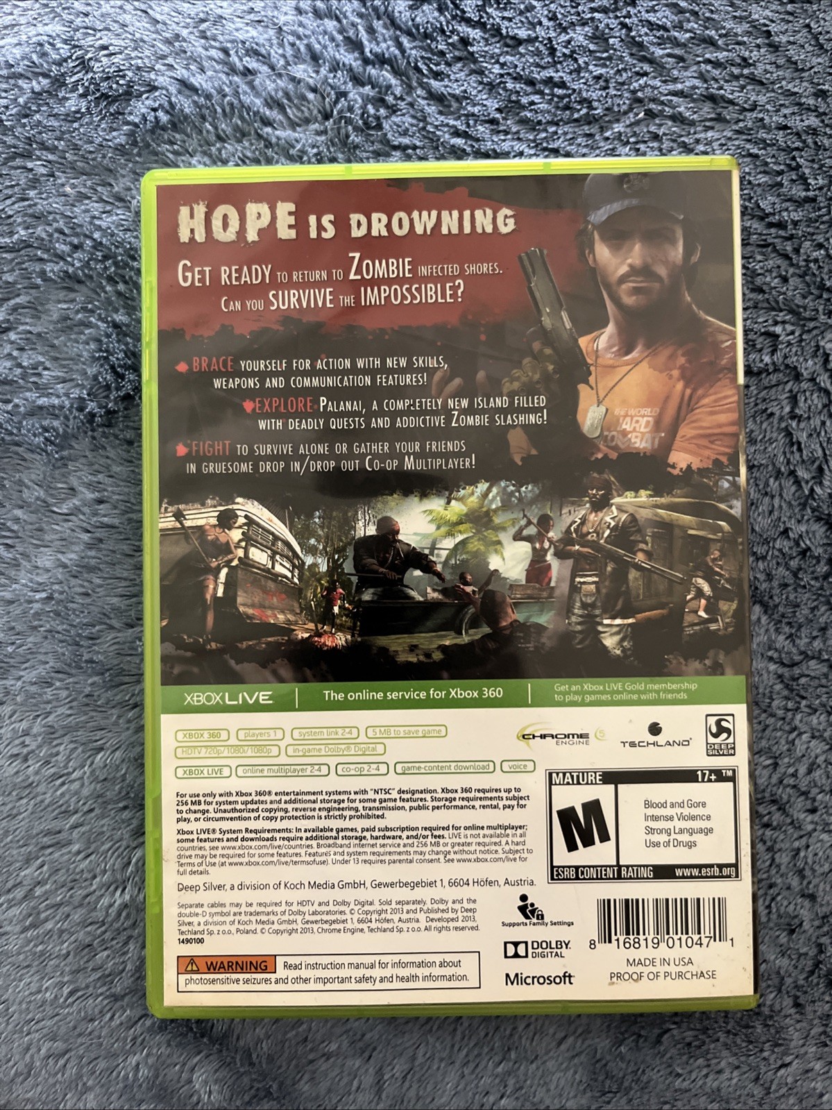 Dead Island: Riptide – Microsoft Xbox 360 Tested