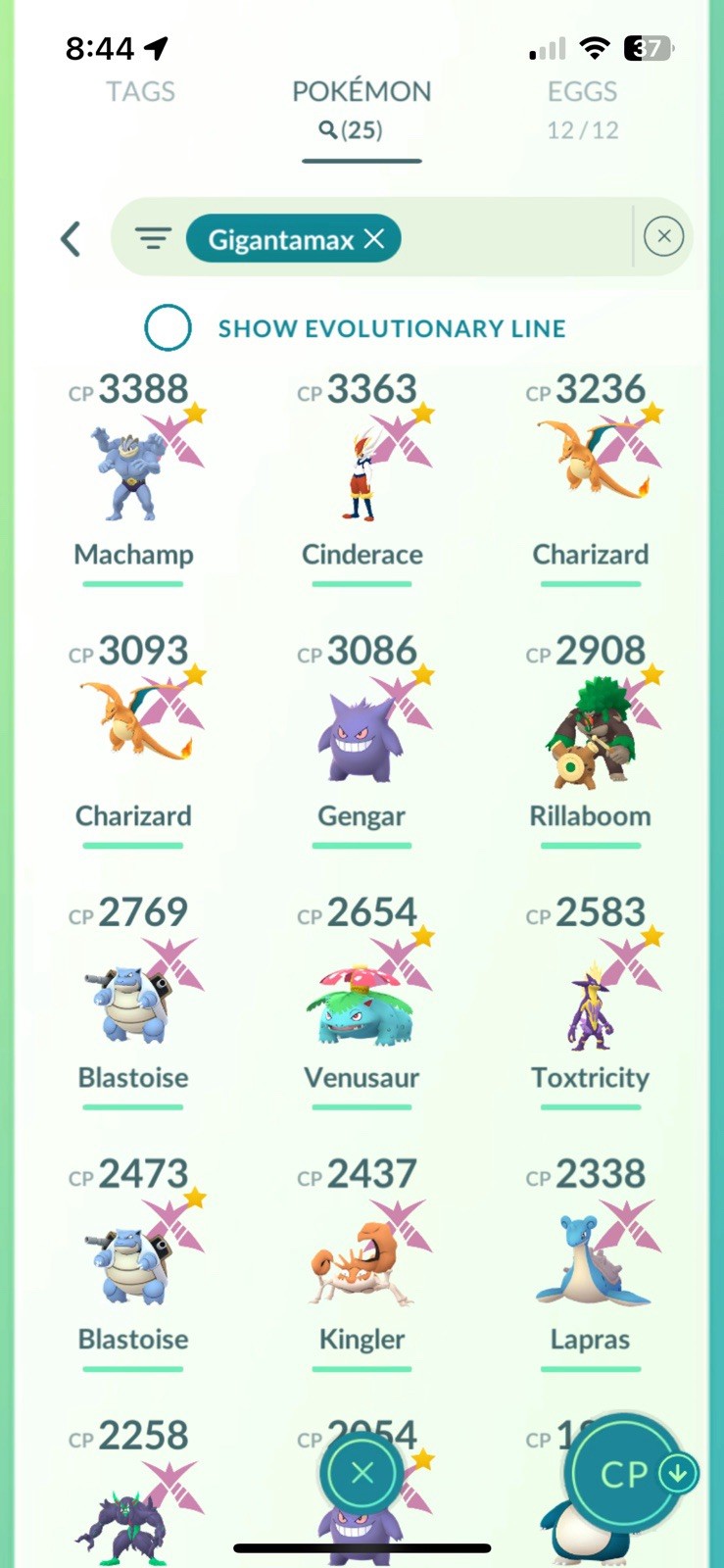 Pokémon Go Acc level72, Shundo Rayquaza Best Buddy, Full Fused Pokemon. BGs.