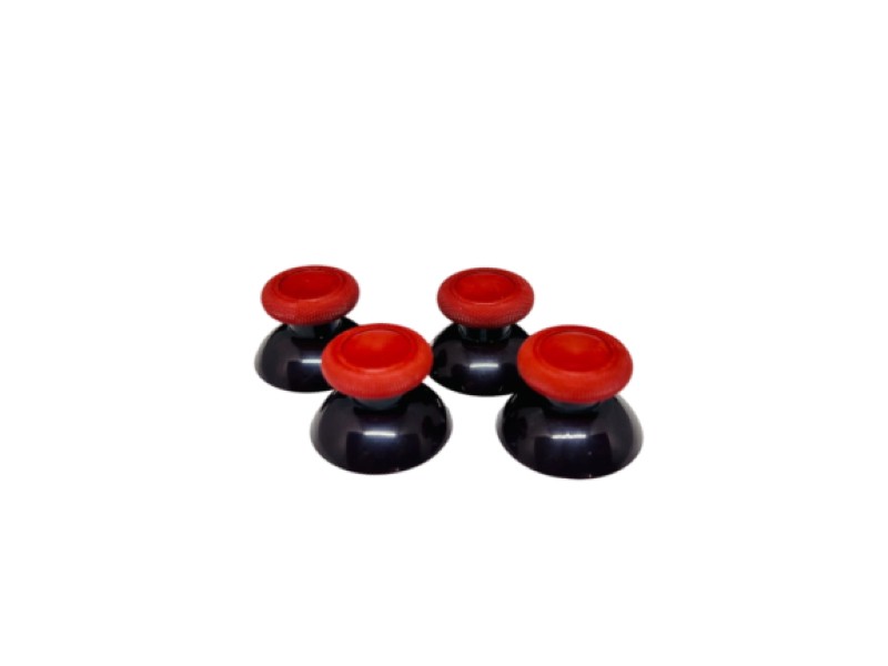 Microsoft Xbox One S X Series 4pc Analog Thumbstick Joystick Sports Red 1708