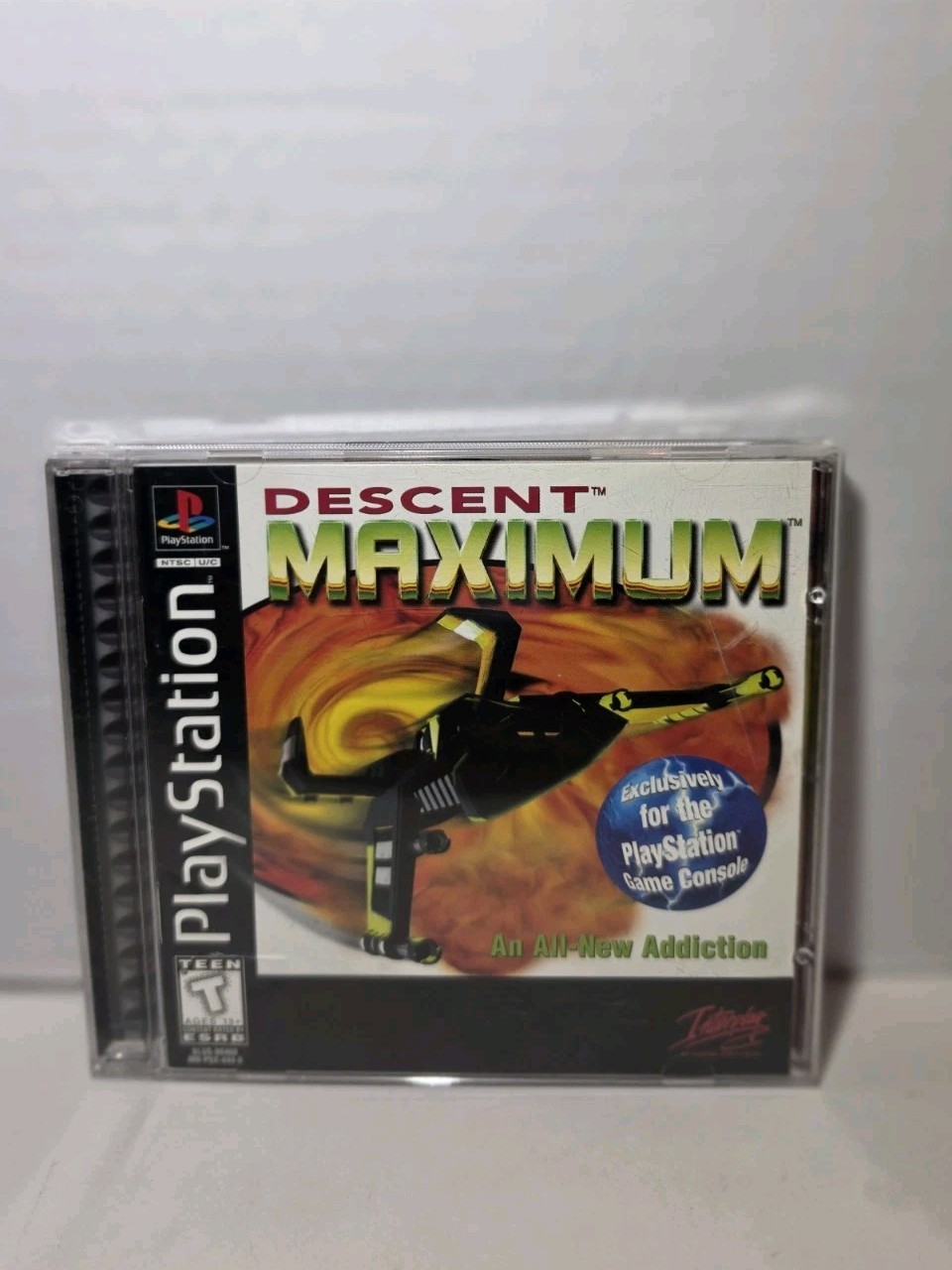 Descent Maximum Sony PlayStation 1, PS1 1997, Complete, Tested