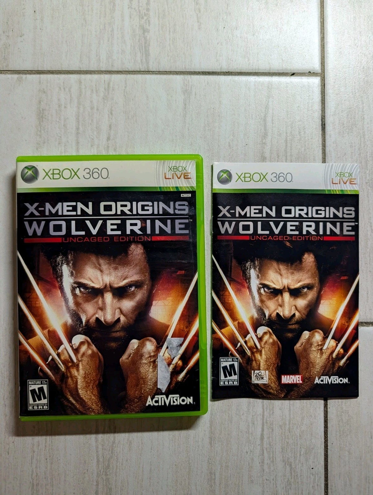 X-Men Origins: Wolverine Uncaged Edition Complete In Box CIB Microsoft Xbox 360