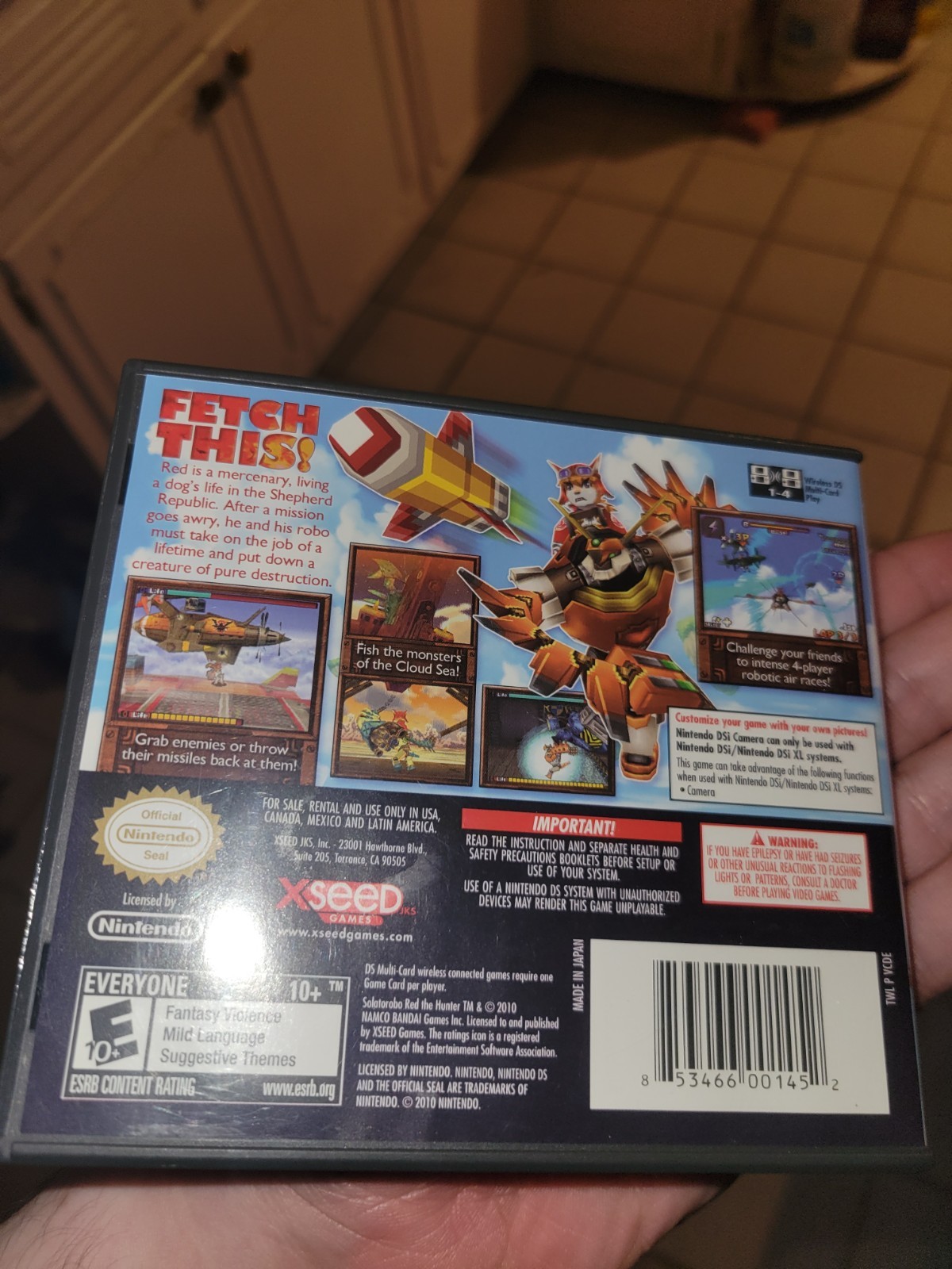 Solatorobo: Red the Hunter (Nintendo DS, 2011)