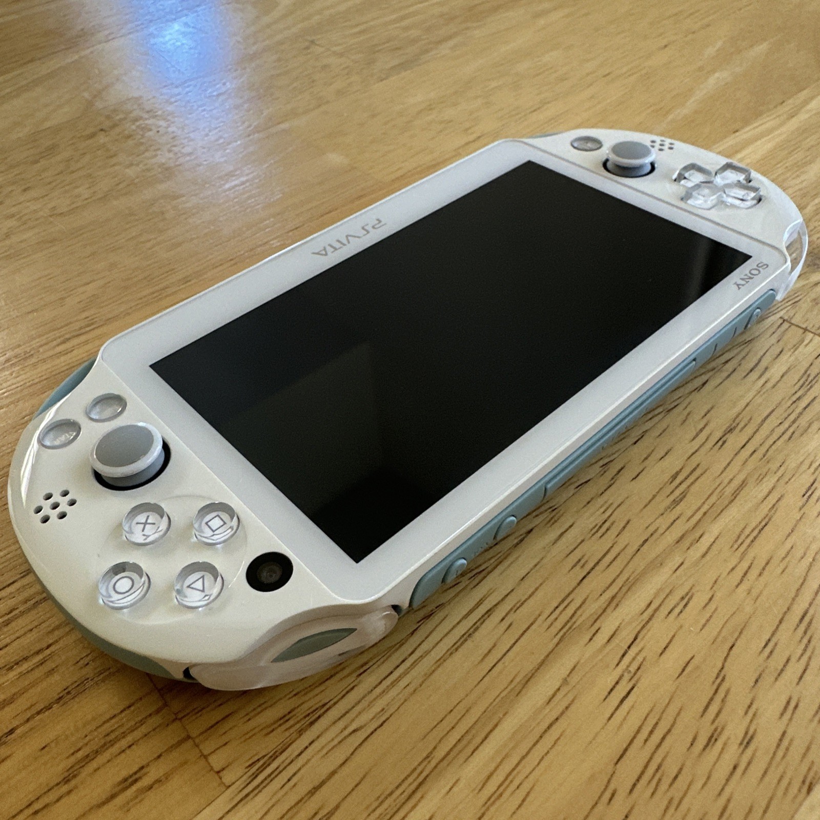 Sony PlayStation PS Vita PCH-2000 Light Blue / White Slim Console Fast Shipping