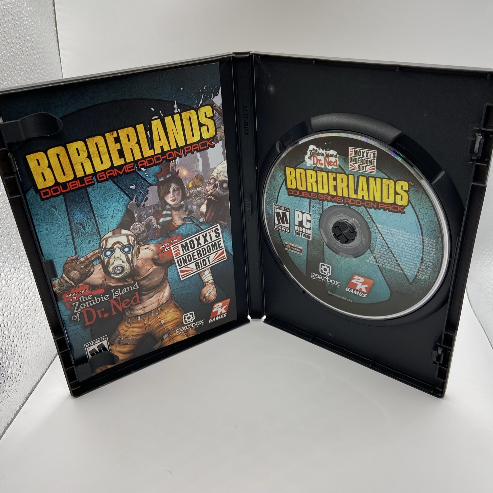 Borderlands Double Game Add-On Pack: The Zombie Island of Dr. Ned & Mad Moxxi’s