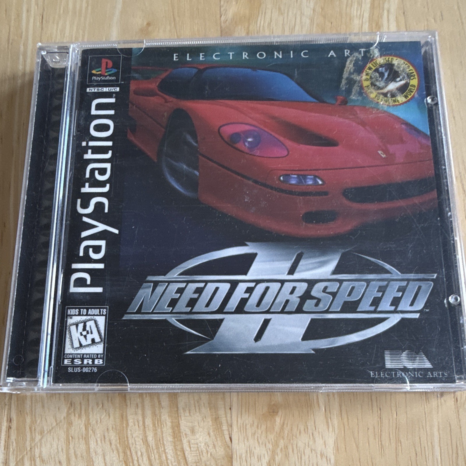 Need for Speed II PS1 KA NTSC-U/C (US/CA) 1997 Racing 2P Complete w/Manual
