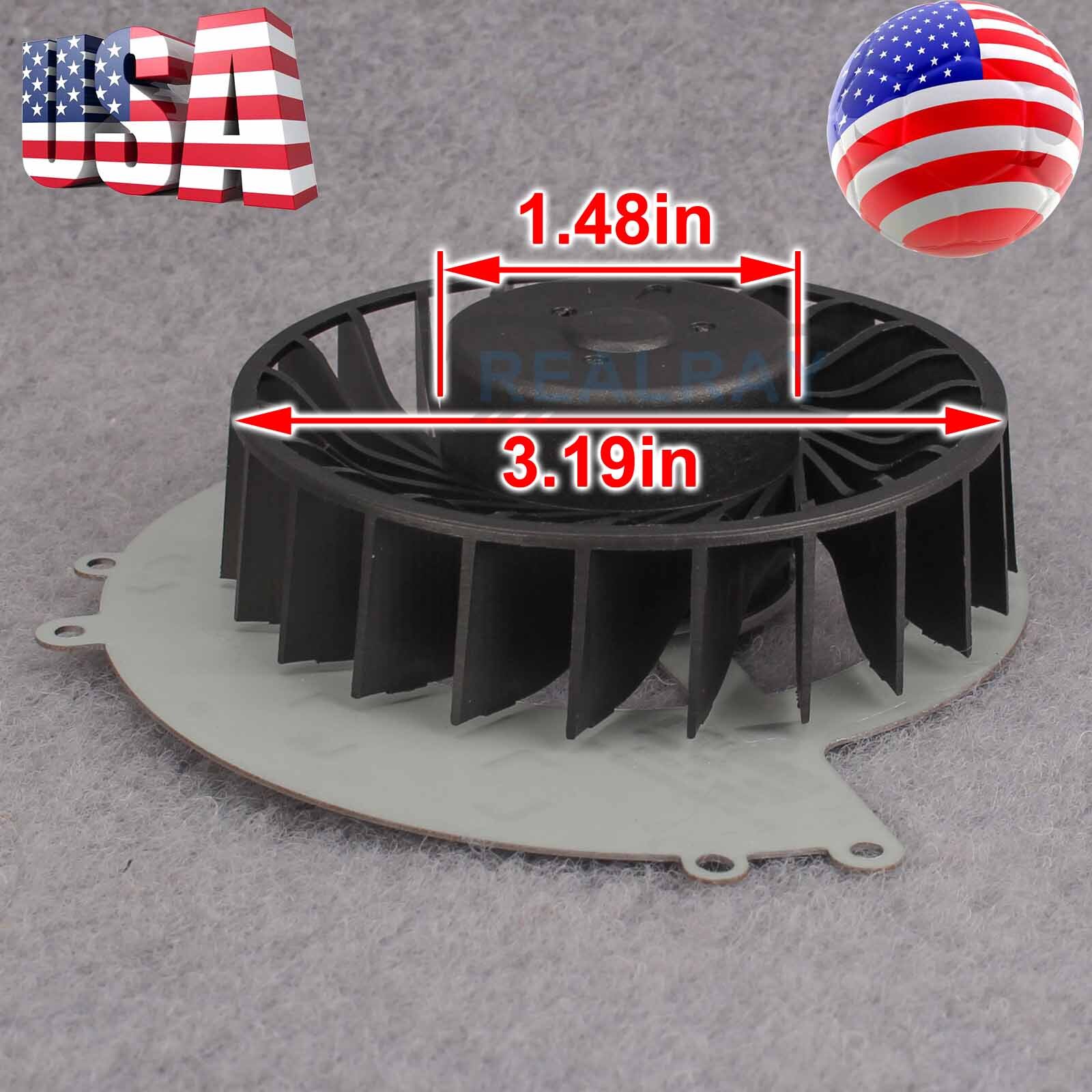 New Internal Cooling Fan for Playstation PS4 CUH-1115A CUH-10XXA CUH-11xxA 500GB