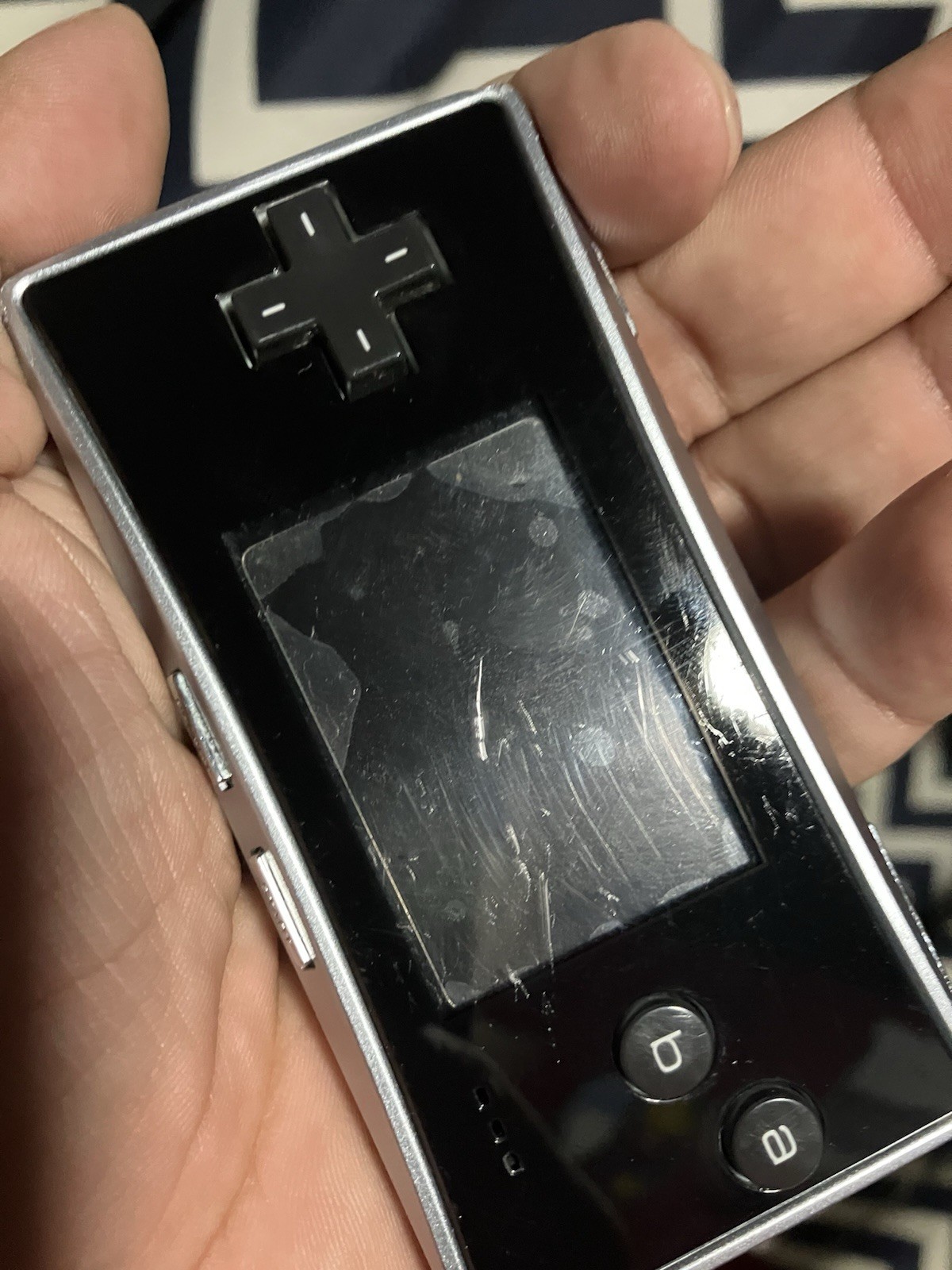 Nintendo Game Boy Micro Black/Silver Handheld Console