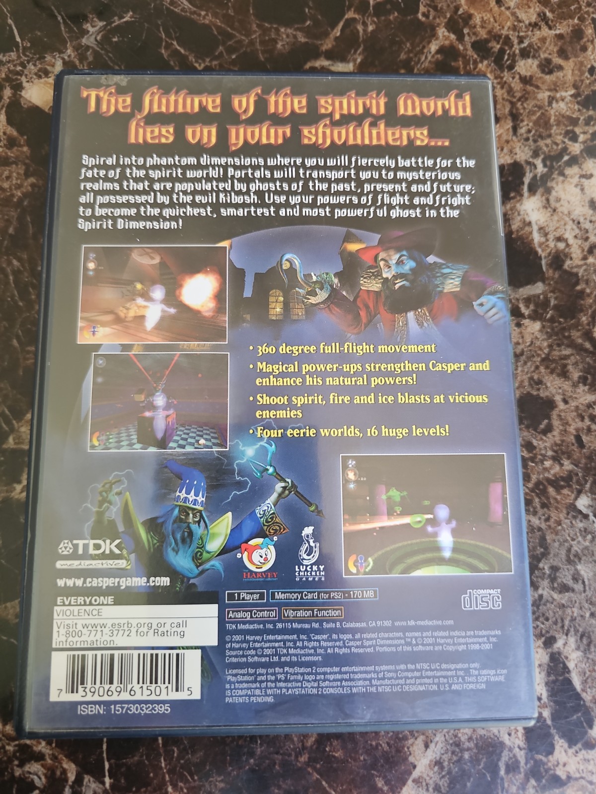 Casper: Spirit Dimensions (Sony PlayStation 2, 2001)
