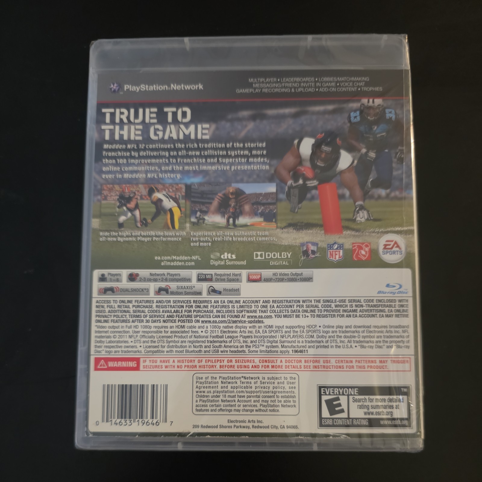 Madden NFL 12 – Sony PlayStation 3