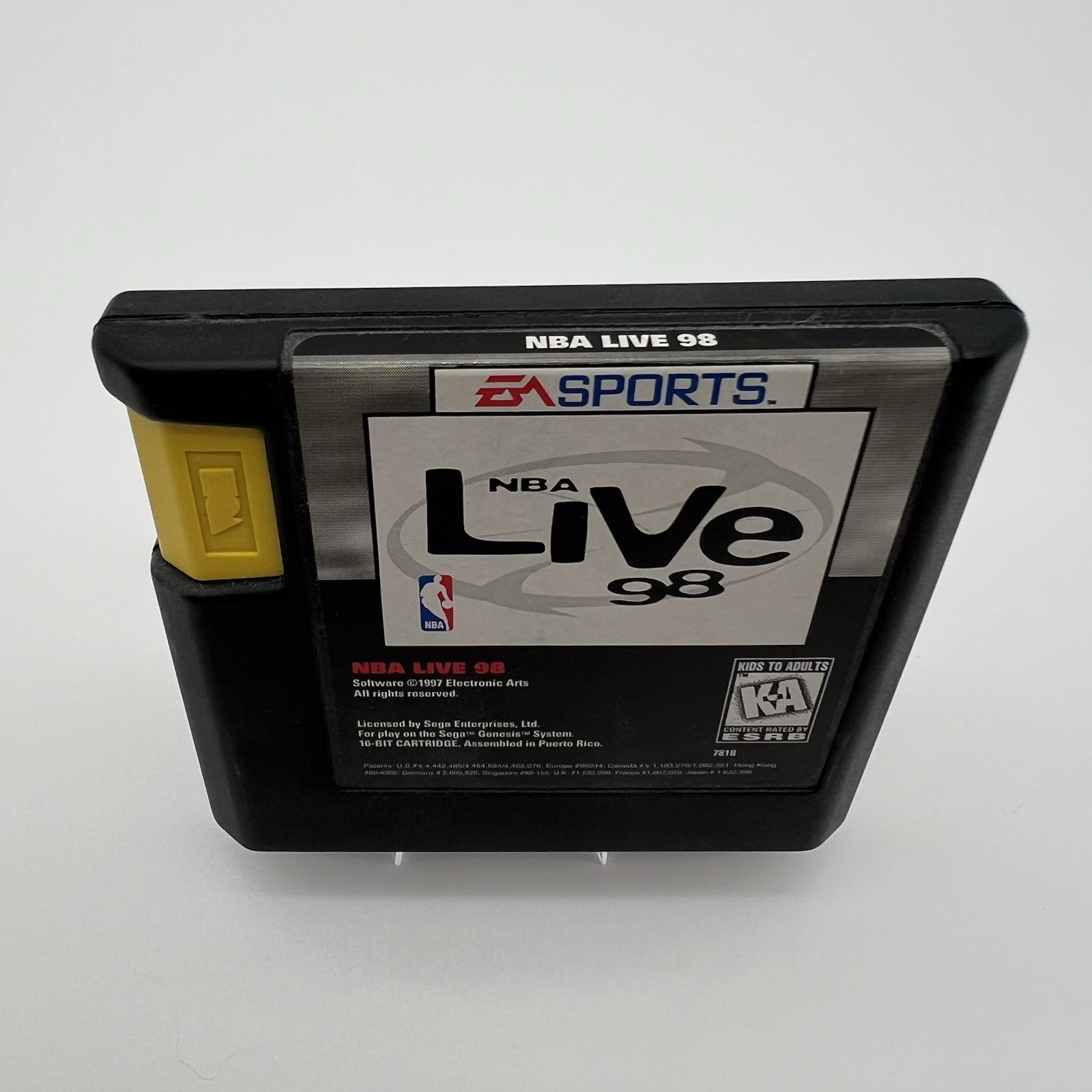 NBA Live 98 Sega Genesis Complete CIB Box Manual Tested Authentic Clean Vtg