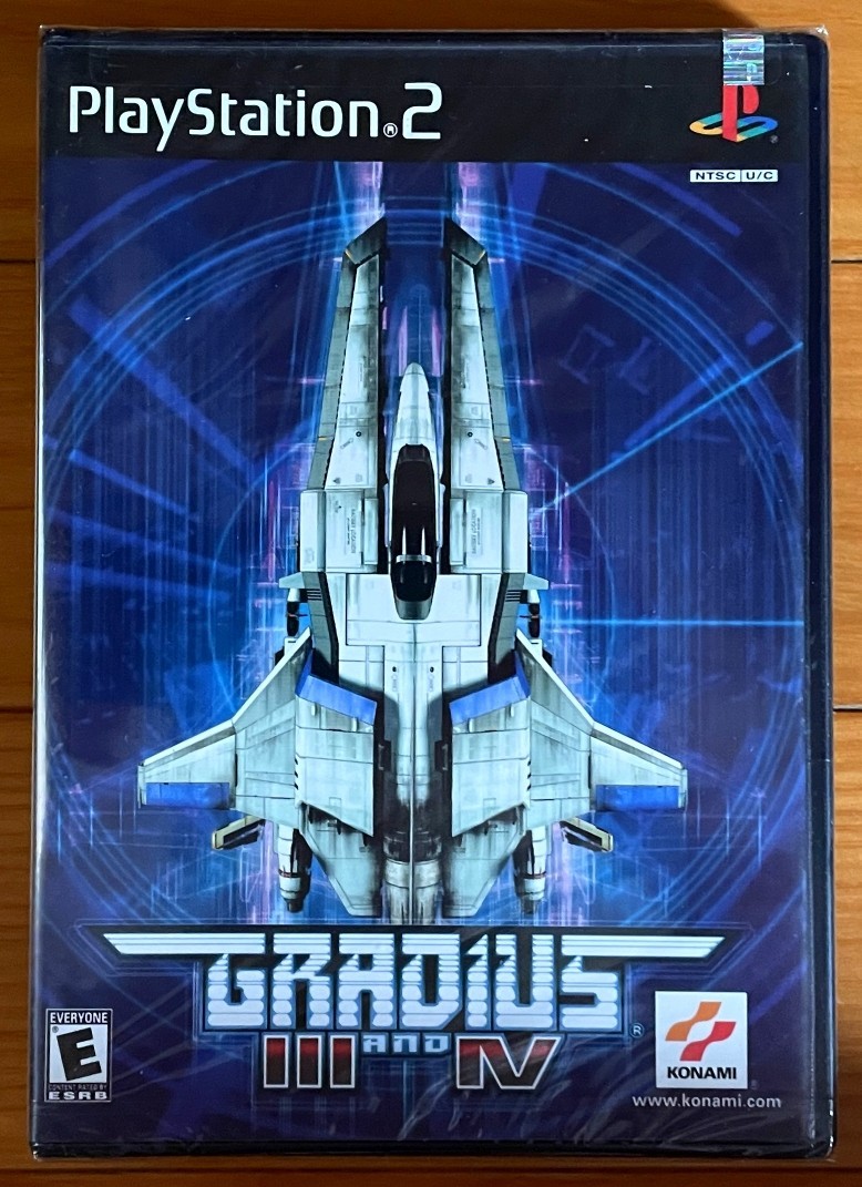 PS2 Gradius III and IV , 3 and 4 (NEW sealed)