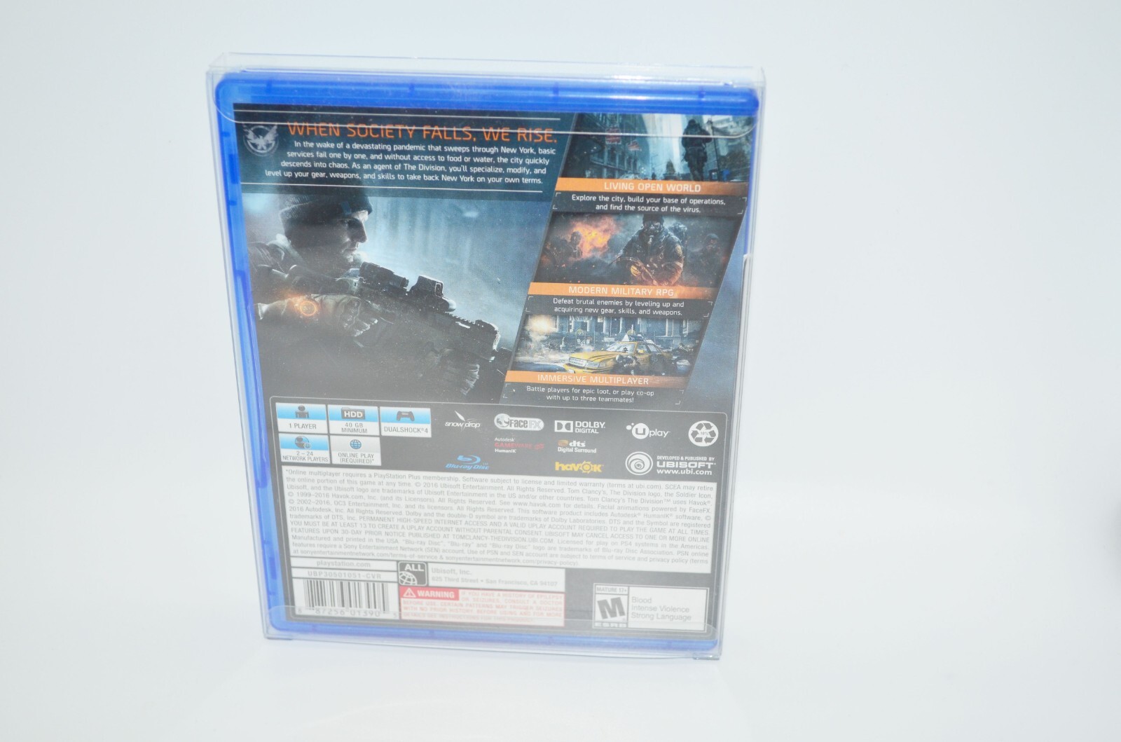 20 Plastic Protective Protectors Cases Sleeves Boxes For Sony PlayStation 4 PS4