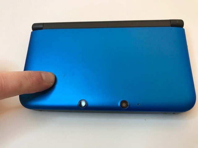 Nintendo 3DS XL Blue/Black Tested New Battery 32GB SD Card Charger Stylus