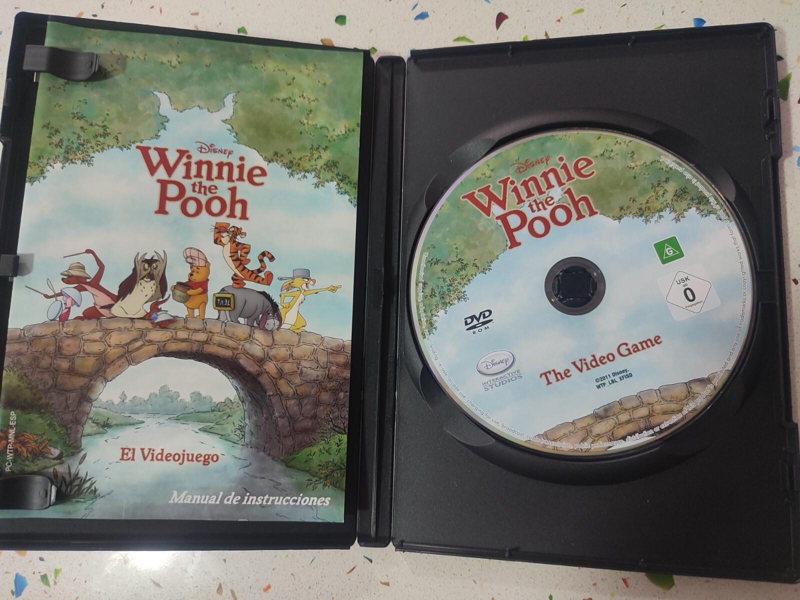 Winnie The Pooh PC Game DVD Disney The Video Game – Multiple Languages