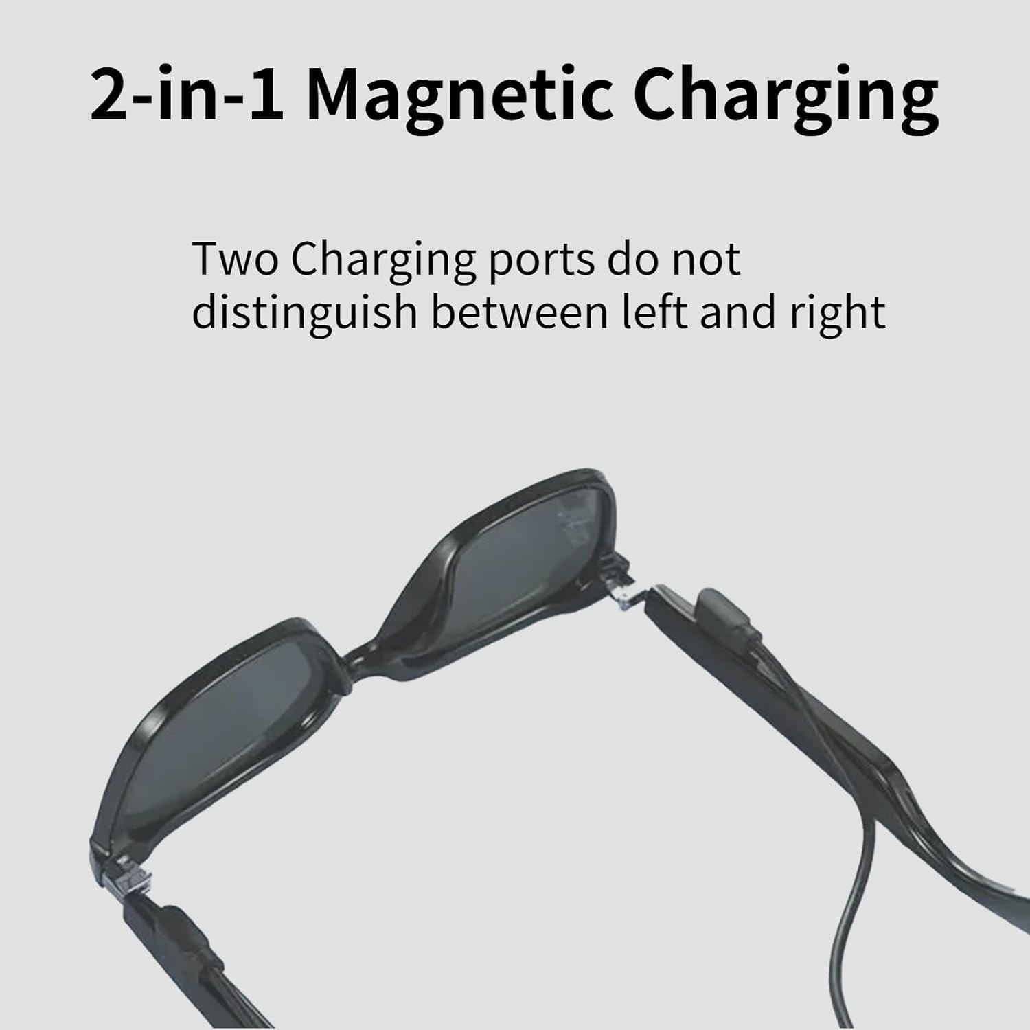 Smart Glasses Charger,1 Pack Compatible with SmartGlasses Charging Cable Magn…