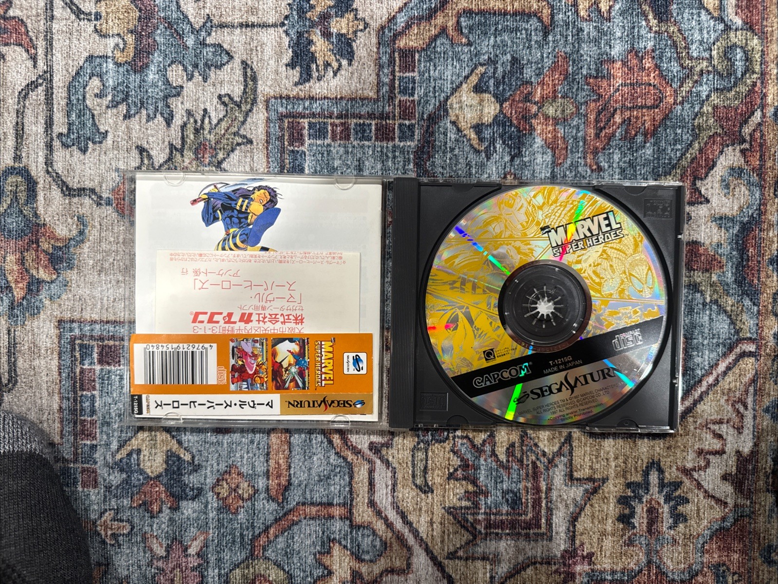 Marvel Super Heroes Sega Saturn Japanese Import US Seller
