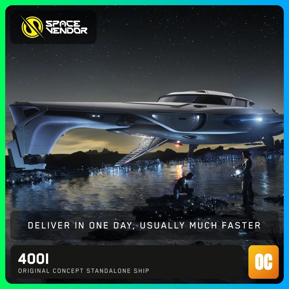 Star Citizen 400i OC + Revel & York Hangar + Paint – Original Concept