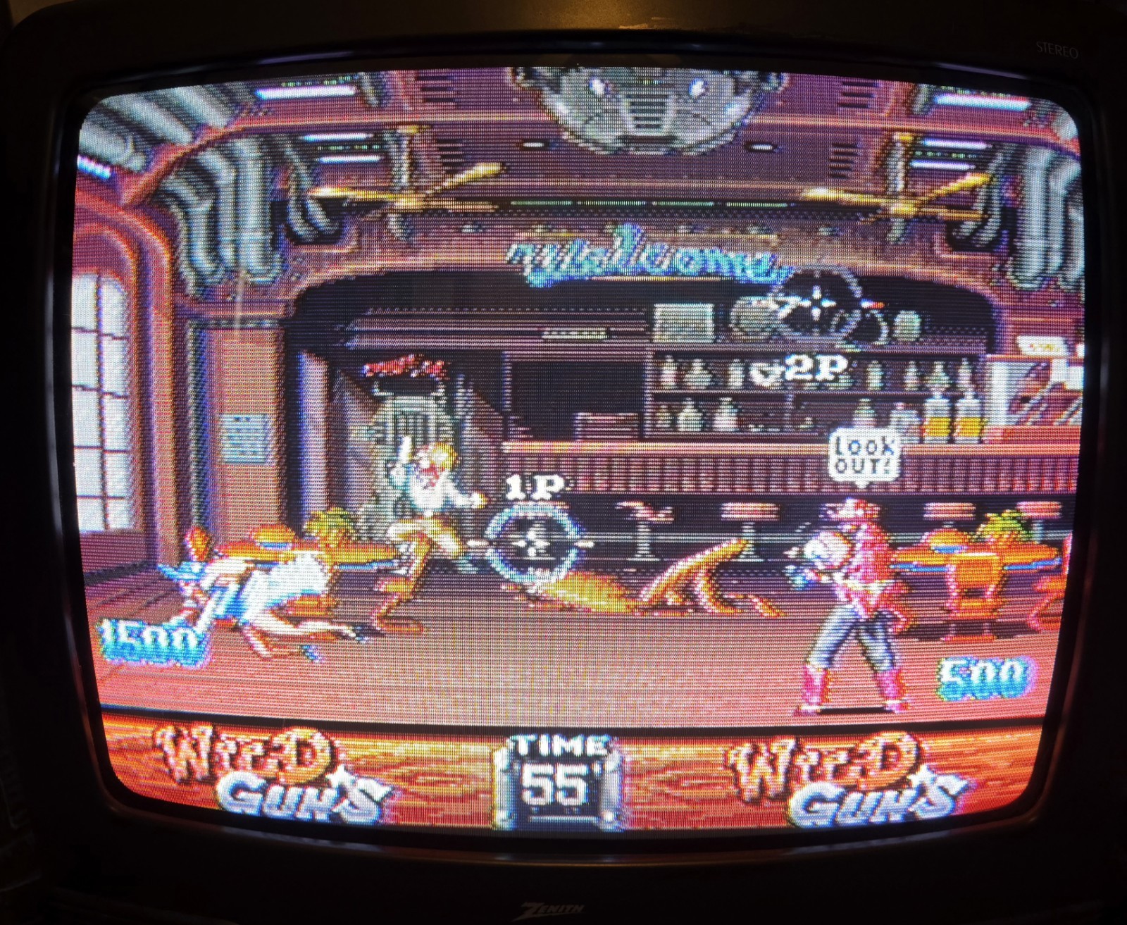 Natsume Wild Guns SNES Game and Box
