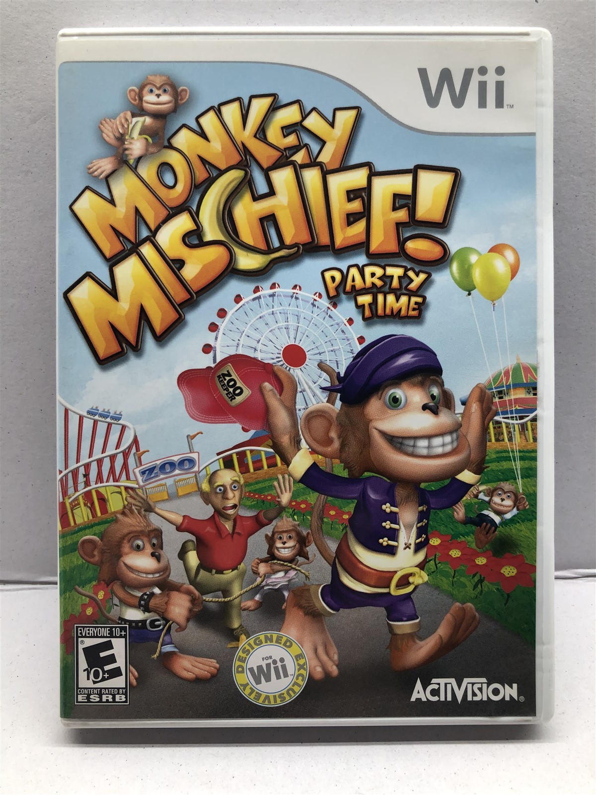 Monkey Mischief! – Nintendo Wii – Clean & Tested Working – Free Shipping
