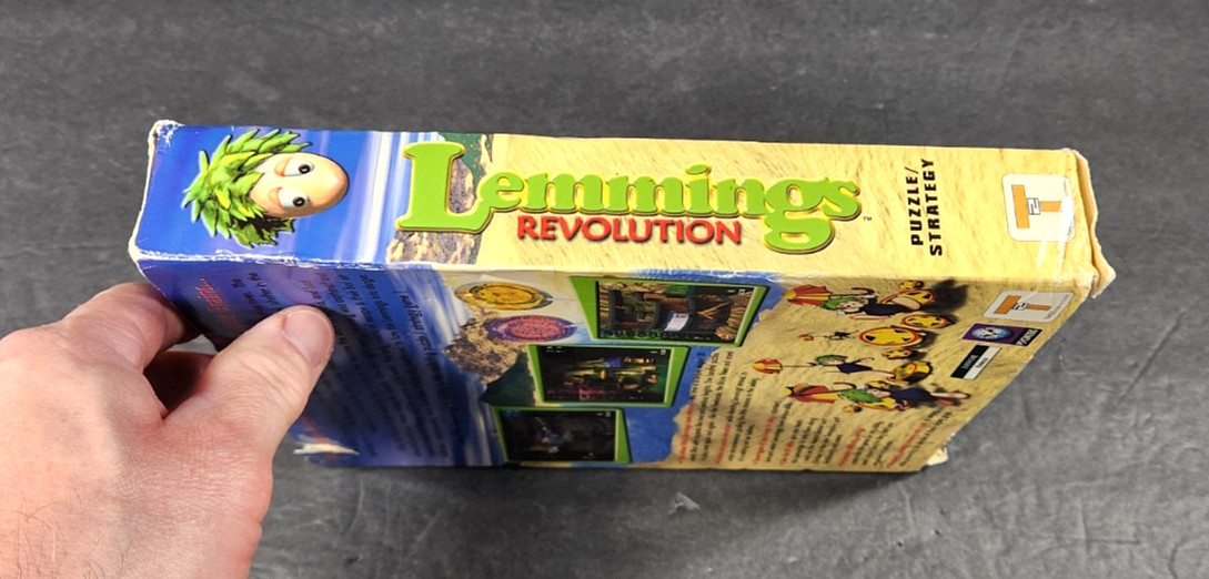 Lemmings Revolution – PC – NIB Psygnosis Ltd. & TAKE2interactive 2001 big box