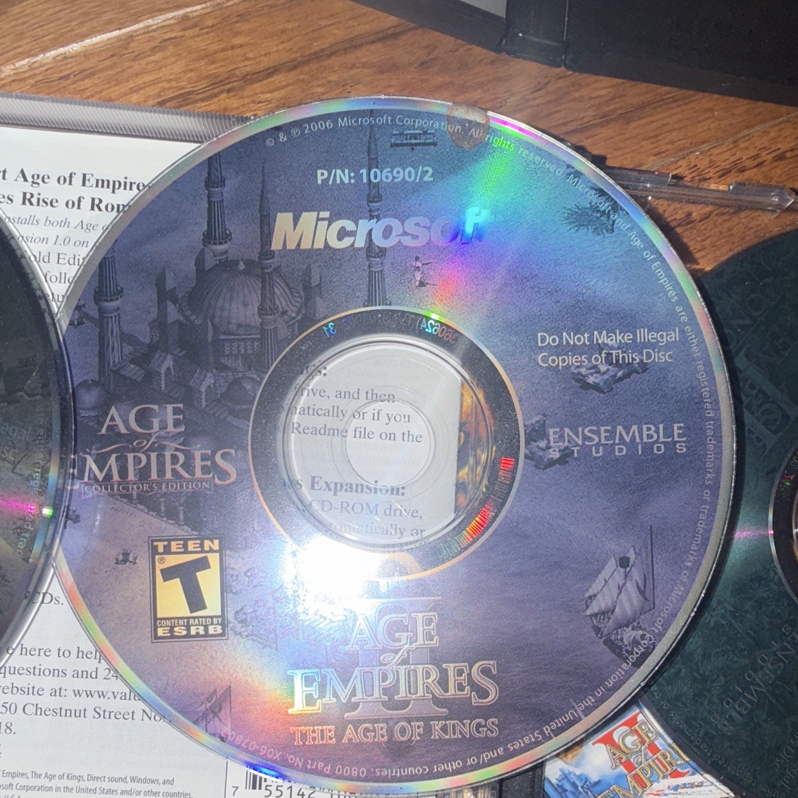 Microsoft Rise of Nations Gold Edition + Expansion PC DVD-ROM PAL PEGI 12