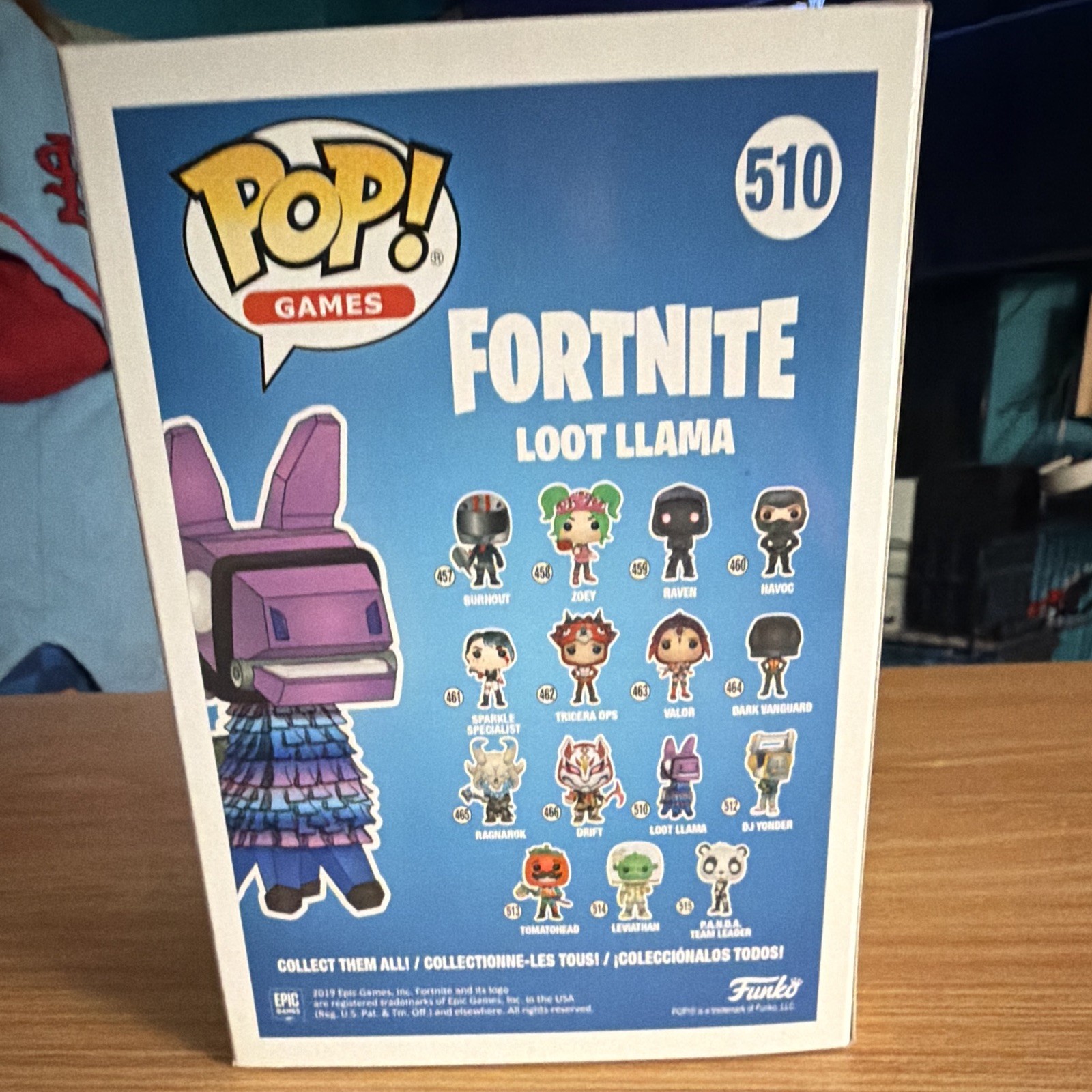 Funko Pop! Games Fortnite Loot Llama #510 Vinyl Figure Glows in the Dark