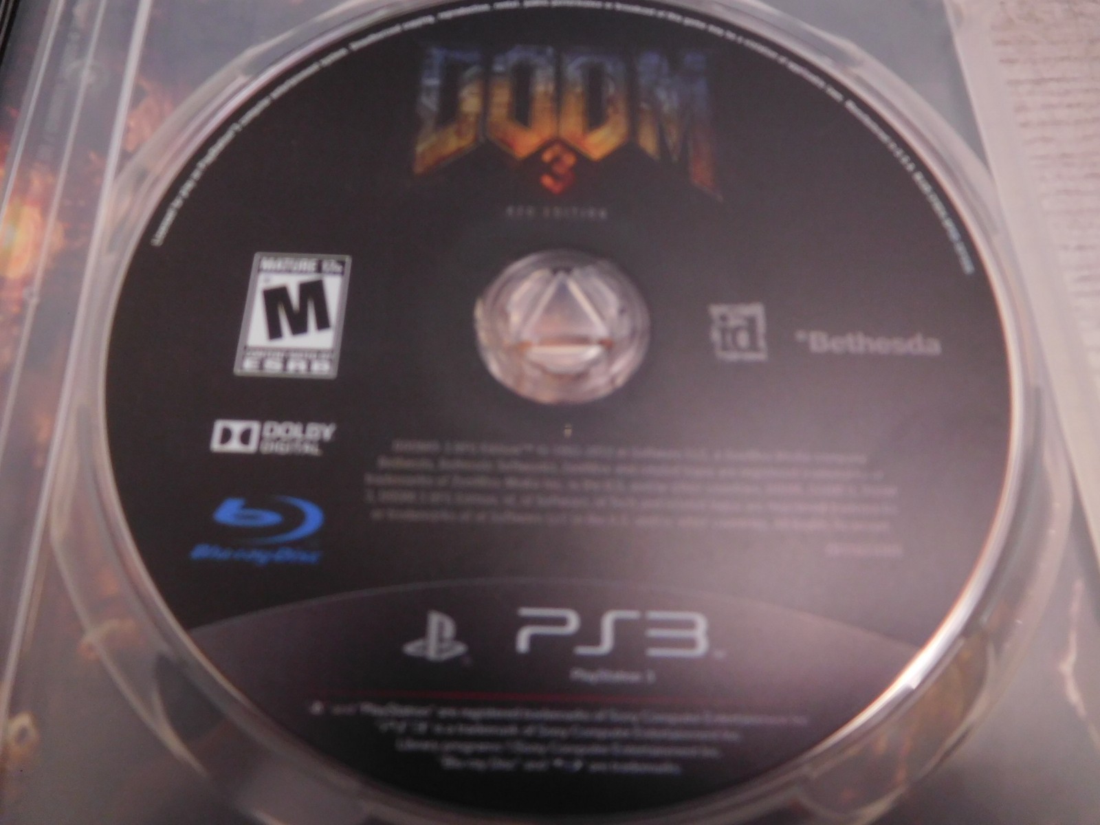 Doom 3 BFG Edition 2012 Sony Playstation 3 PS3 CIB Complete Video Game