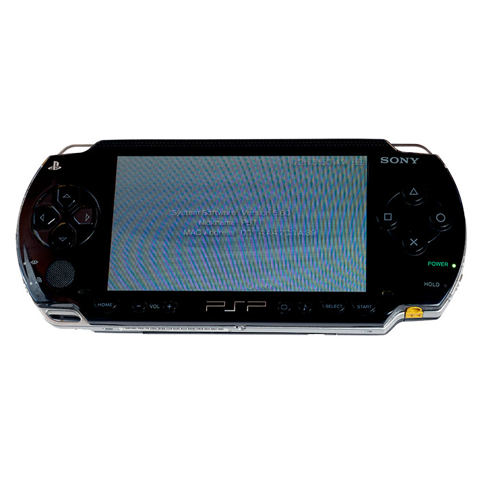 Sony Playstation Portable PSP-1001 Handheld Console Gaming System Black Works