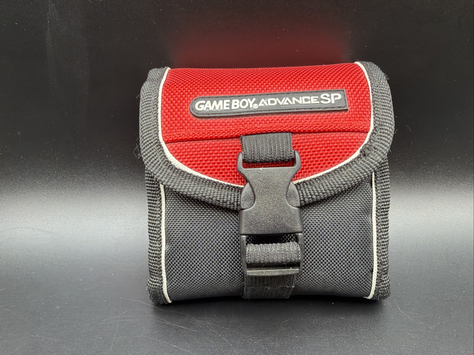 GBA SP Console Flame Red AGS-001 Nintendo Game Boy Advance Tested Good Shape