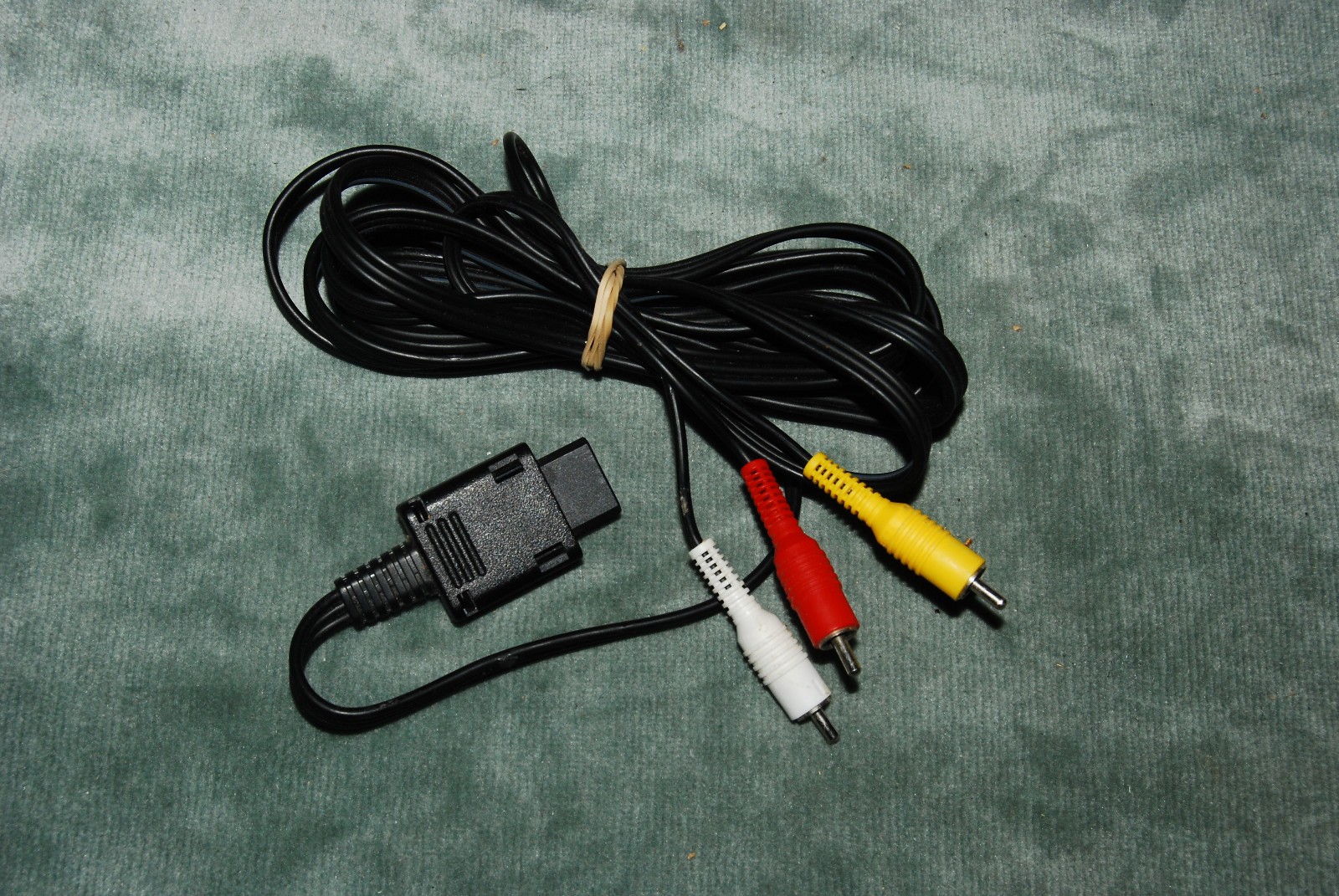 Genuine Nintendo AV Composite RCA Cable for GameCube N64 SNES – Tested & Working
