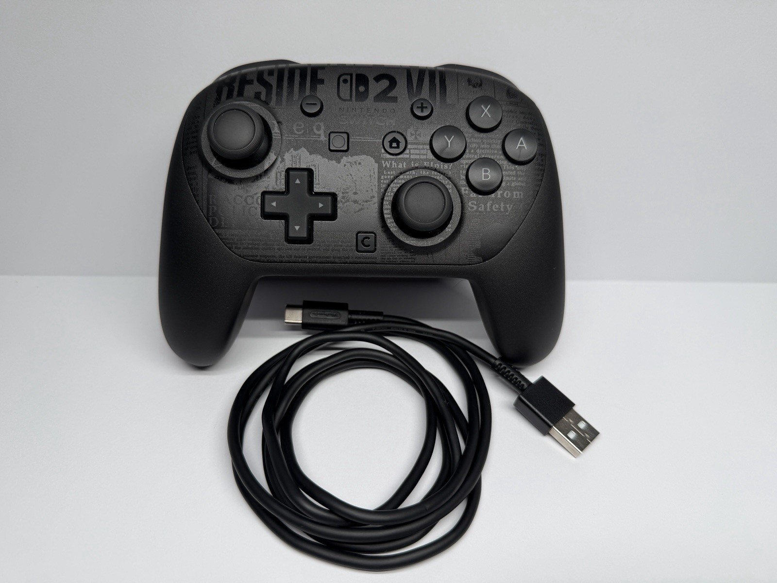 Nintendo Switch 2 Pro Controller – Resident Evil Requiem Special Edition – NM