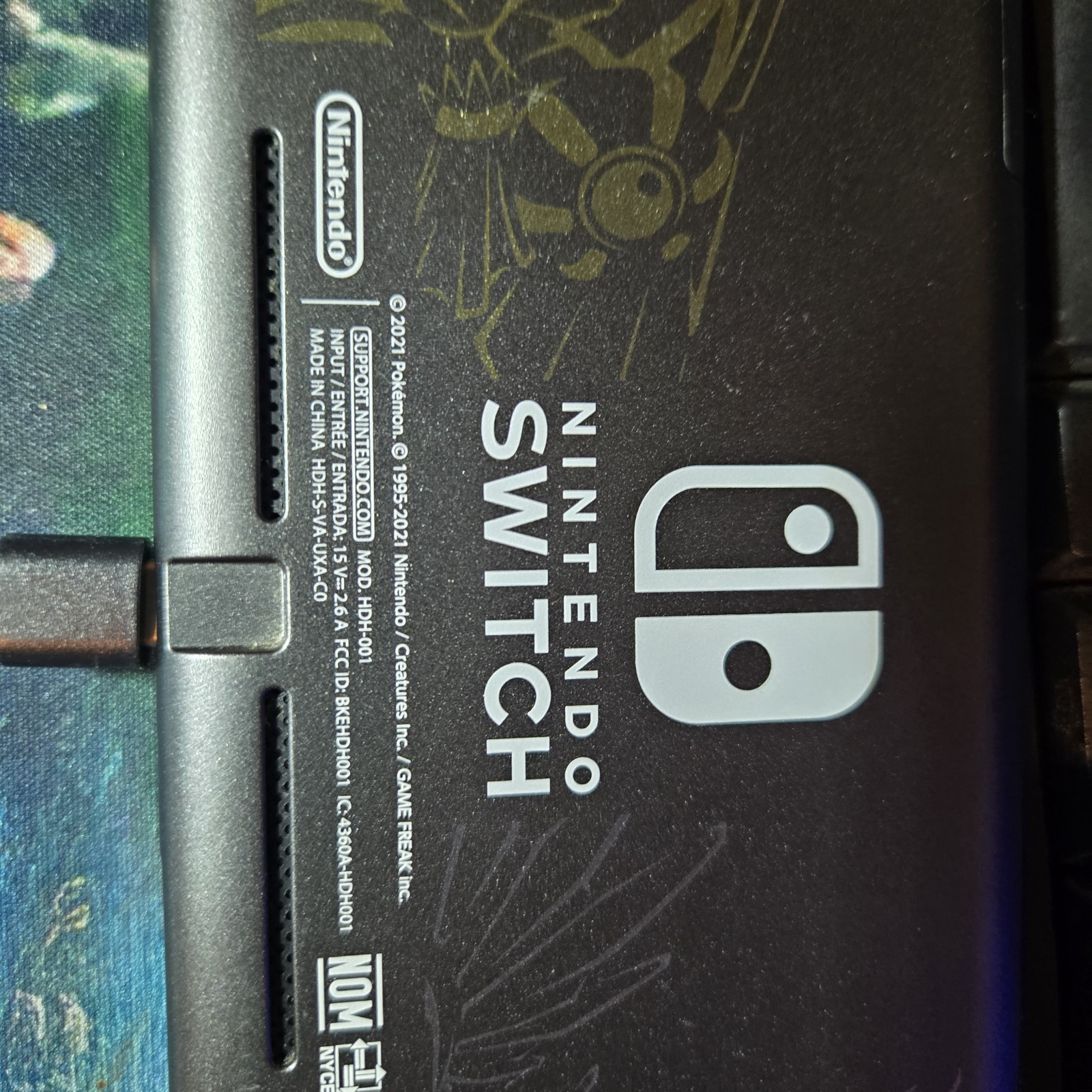 Nintendo – Switch 32GB Lite Limited: Pokémon Dialga & Palkia Gray Console ONLY