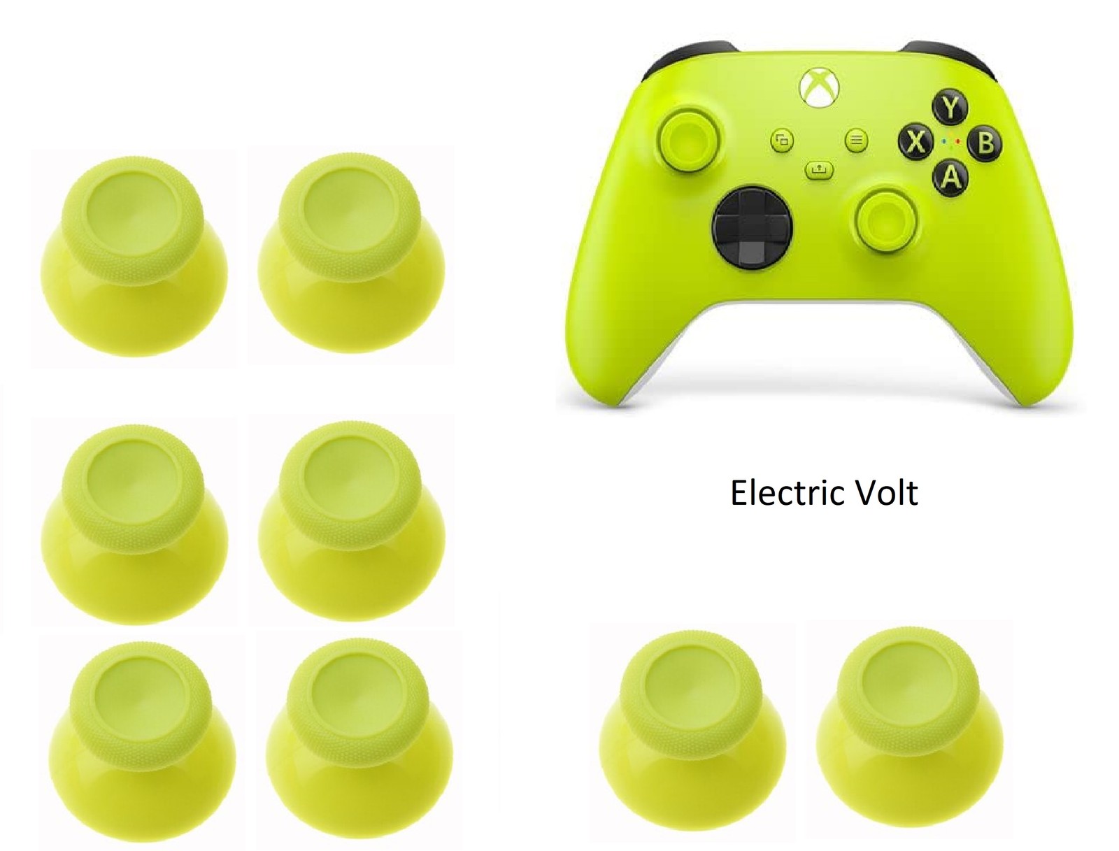 Microsoft Xbox Series S X 8pc Analog Thumbstick Joystick Electric Volt 1914