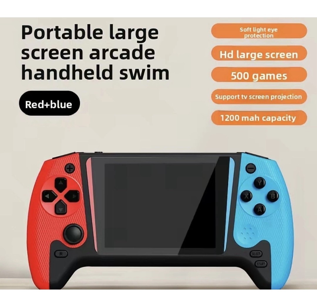 500 Games in 1 Q21 Handheld Console 3.5″ Screen Rechargeable Retro Gift