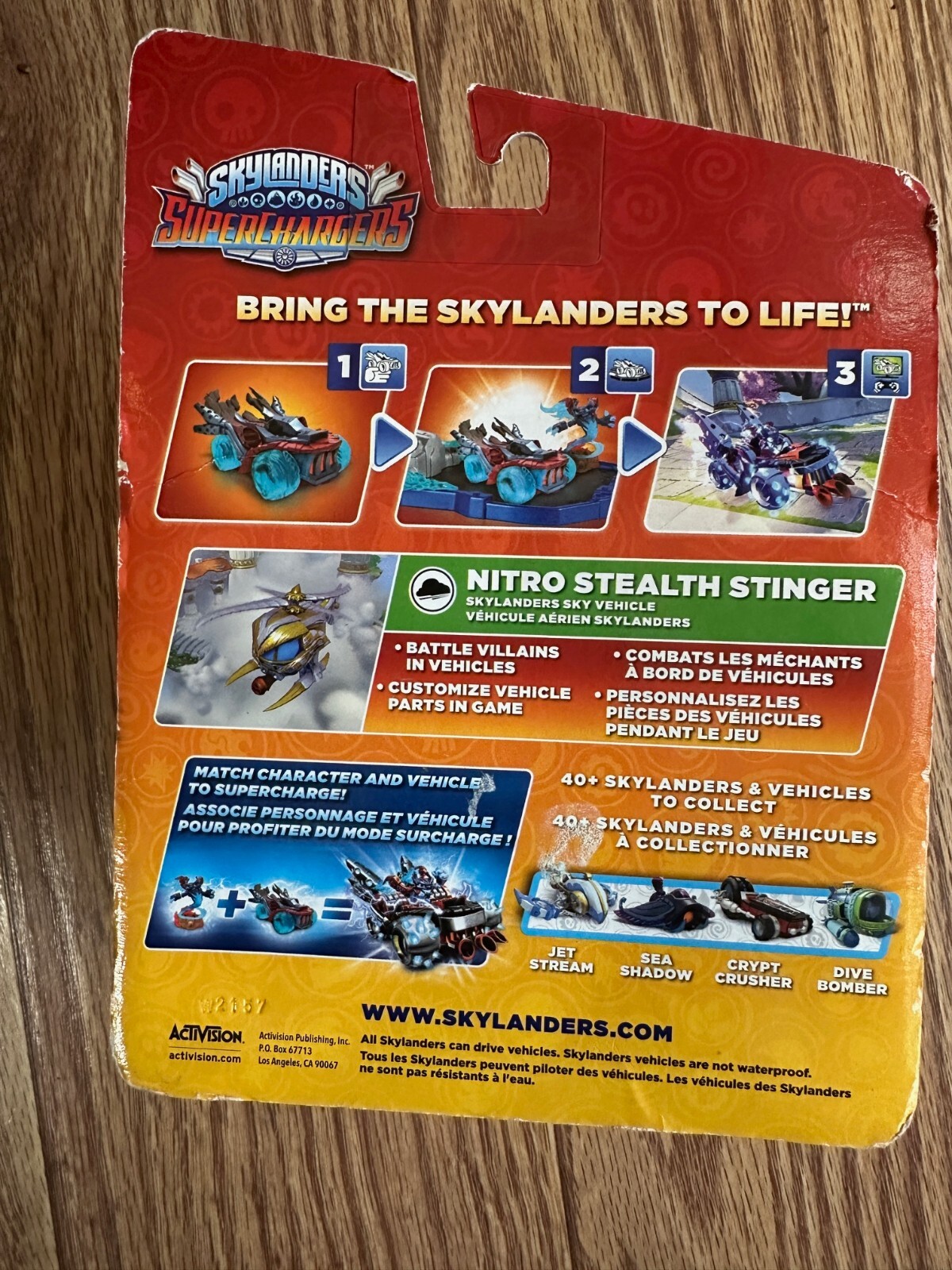 2014 Skylanders Superchargers (Nitro Stealth Stinger) – New – Target Exclusive.