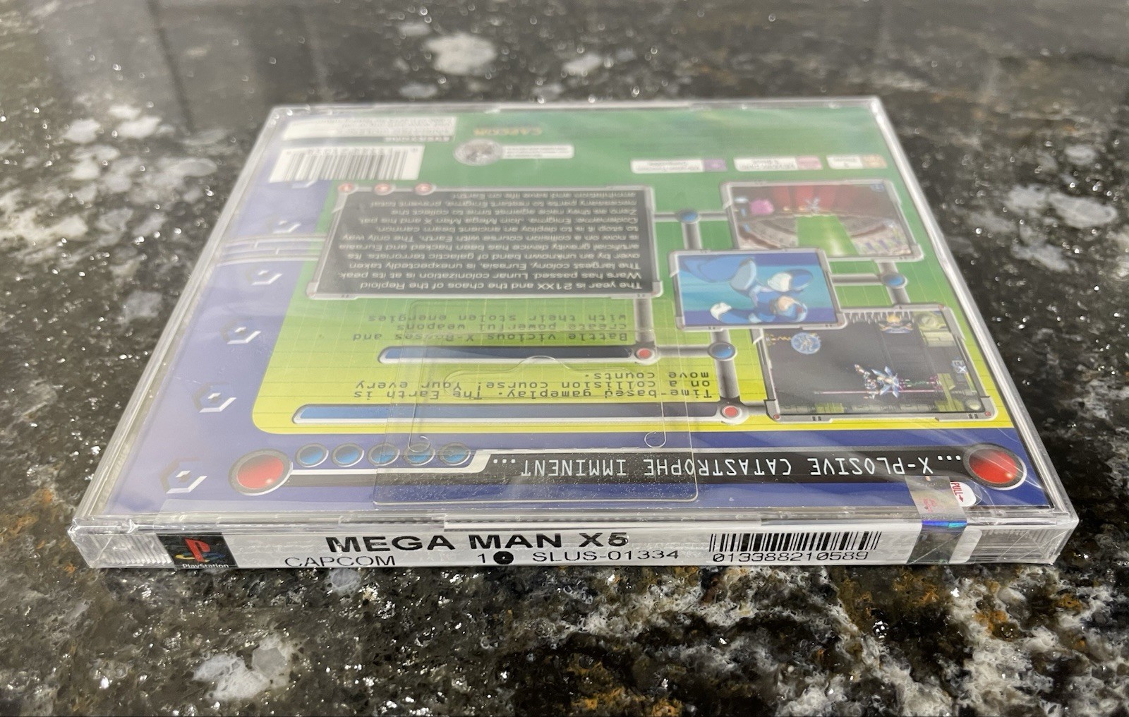 Mega Man X5 (Sony PlayStation 1 PS1, 2001) Capcom FACTORY SEALED BRAND NEW!!