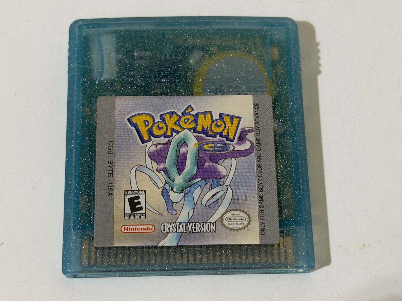 Pokemon Crystal Version (Game Boy Color) Authentic With Case Tested Works