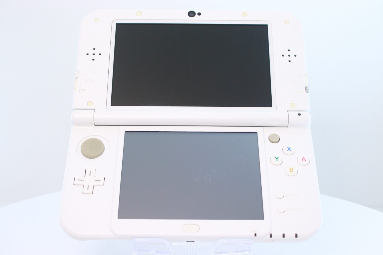 New Nintendo 3DS LL XL Pearl White [Rank : B]Region-locked