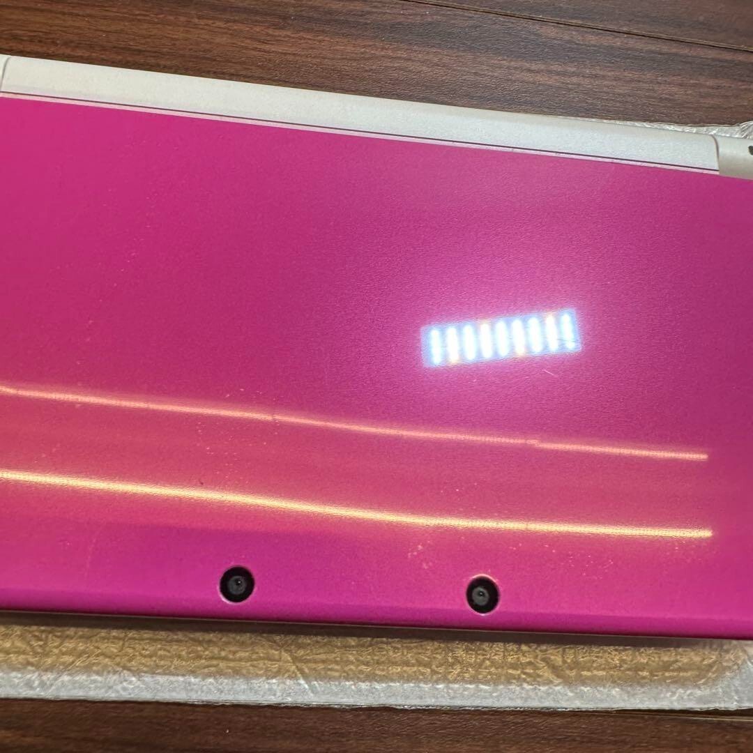 New3DSLL Body Pink x White 2865 From Japan
