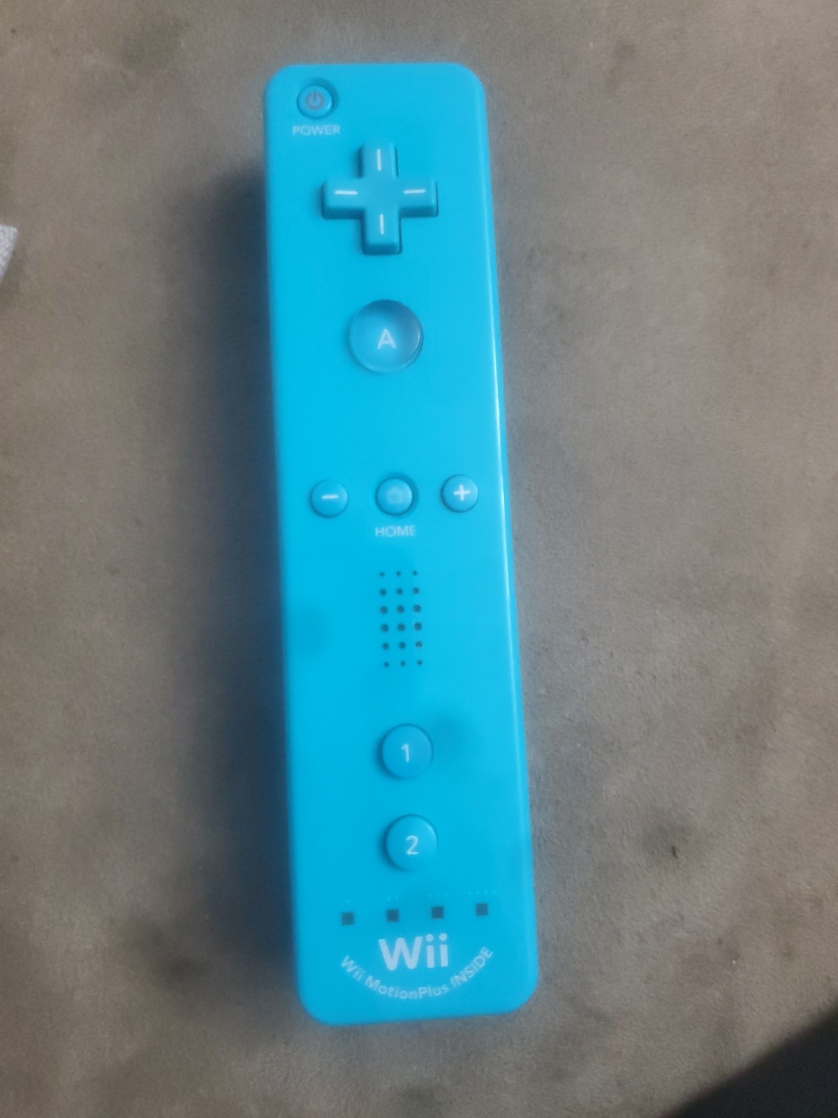 OEM Nintendo Wii Blue Motion Plus Controller Tested Working
