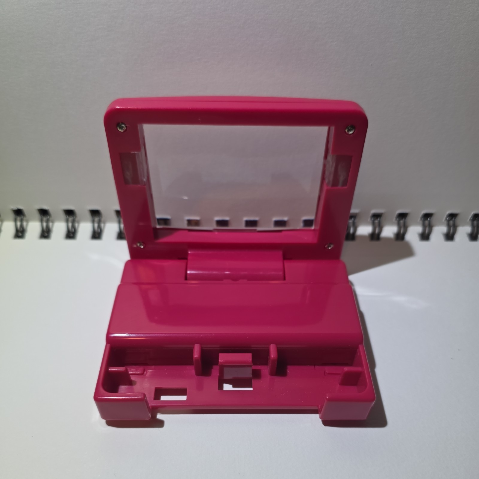Light Madness Game Boy Light Magnifier Attachment Transparent Pink – Works!