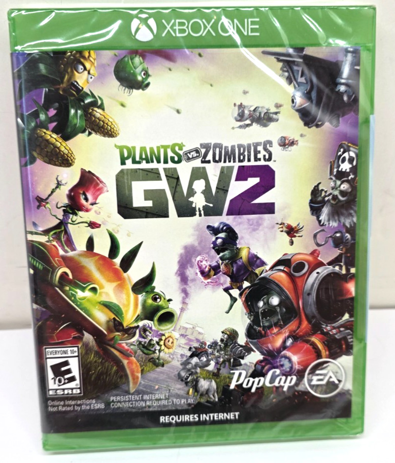Plants Vs Zombies GW2 Garden Warfare Xbox One Game (New, Sealed) PopCap EA
