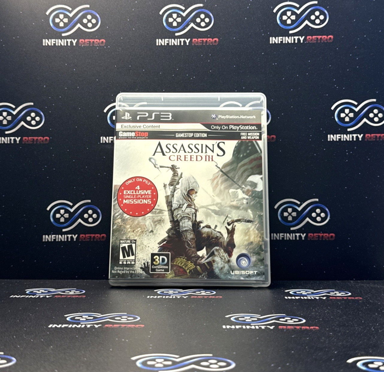 Assassin’s Creed III GameStop Edition PlayStation 3 PS3 CIB Refurbished & Tested
